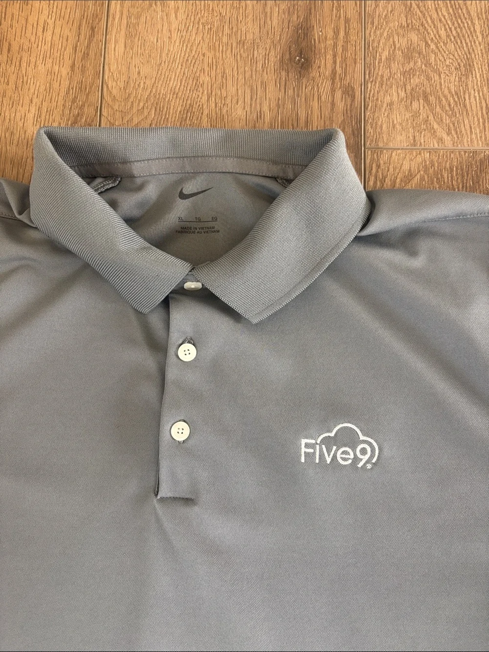 Nike Men's Gray Golf Polo XL